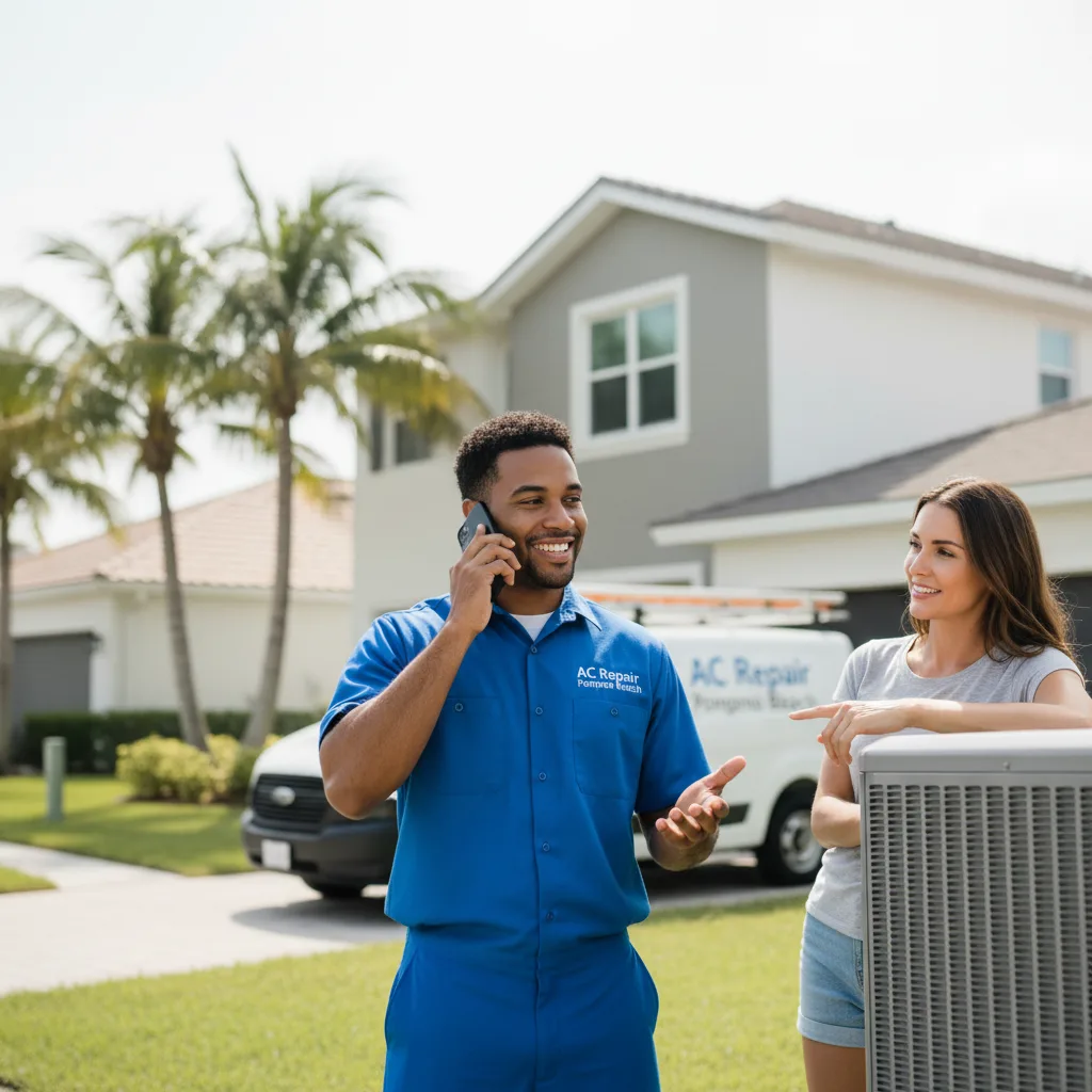 AC Repair Pompano Beach customer support in Bellows Falls